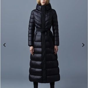 Mackage women Calina luxurious light maxi coat